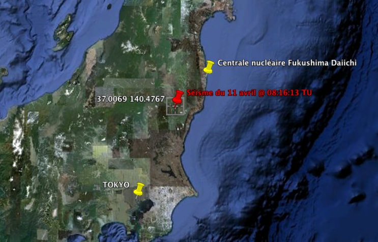 Le séisme du 11 avril 2011